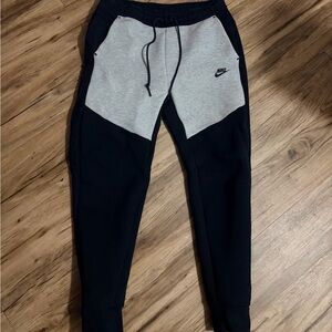 Nike Tech Black and Gray Joggers